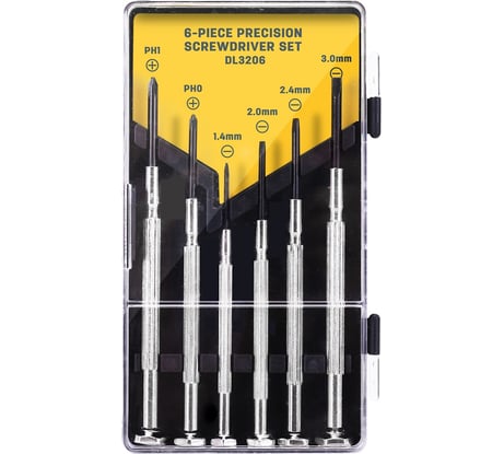 Набор прецизионных отверток DELI DL3206 6 шт. 98384