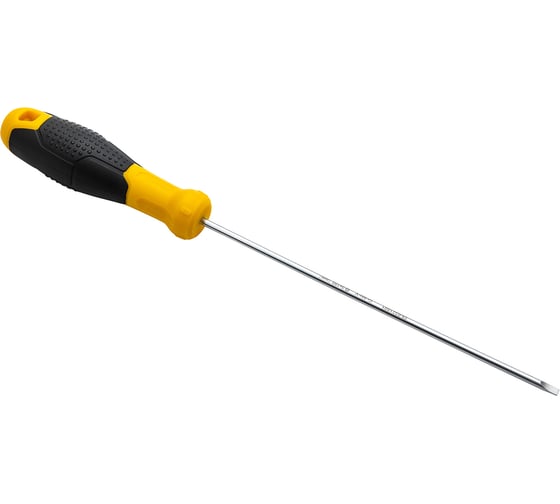 Шлицевая отвертка DELI SL3х150мм DL6331501 Cr-V, магнит, TPR+PP ручка 98347