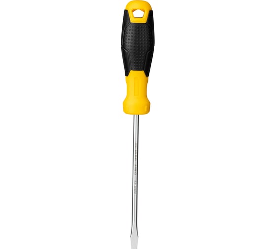 Шлицевая отвертка DELI SL5х125мм DL6351251 Cr-V, магнит, TPR+PP ручка 98350
