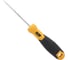 Шлицевая отвертка DELI SL3х75мм DL6330751 Cr-V, магнит, TPR+PP ручка 98345 1