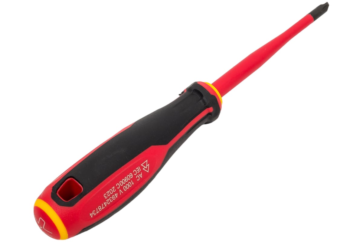 Трехгранная отвертка Milwaukee изолированная VDE PH/SL2x100 4932478734 ...