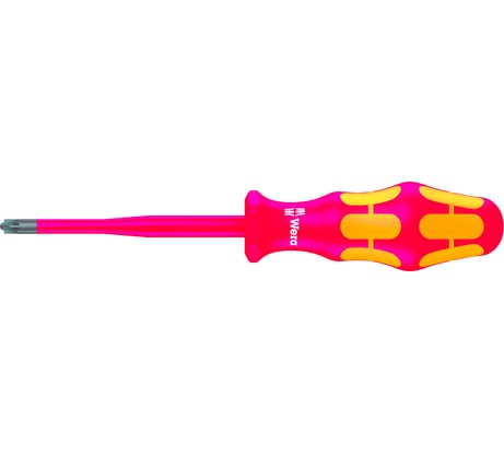 Отвертка диэлектрическая WERA 165 iS PZ/S 2x100мм WE-006466