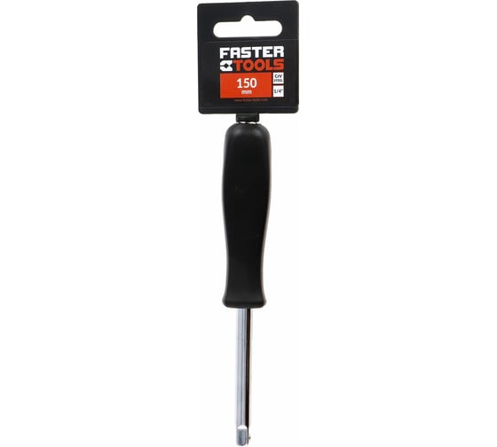 Отвертка-вороток FASTER TOOLS 1/4" 150 мм 4307