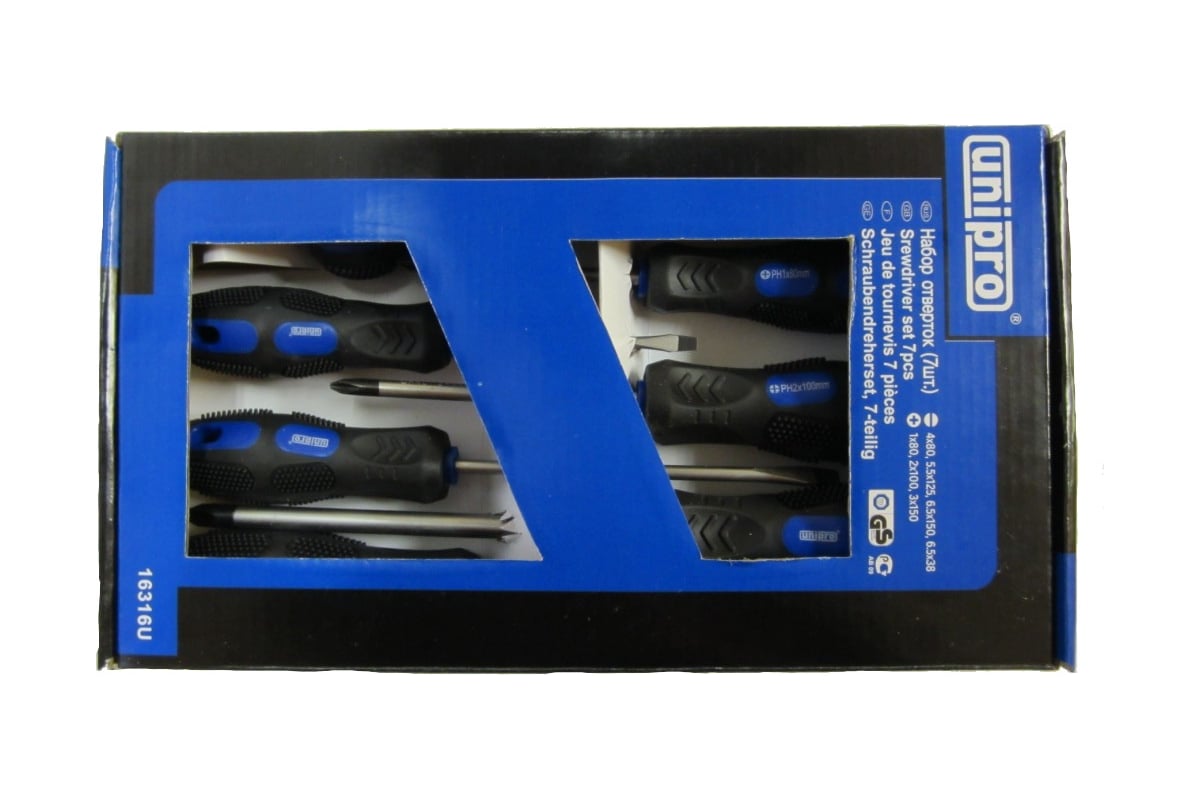 Набор отверток (6 шт.) Unipro 16315U - выгодная цена, отзывы ...