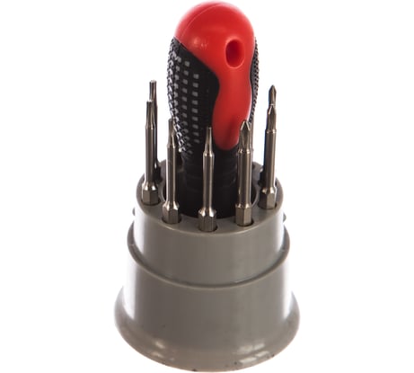 Отвертка для точных работ с насадками 11 шт MATRIX Fusion 11582