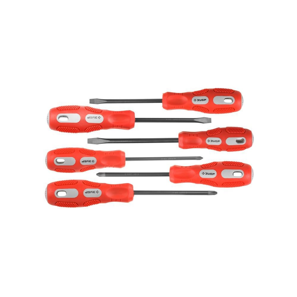 Набор отверток 6 шт. ЗУБР МАСТЕР 25235-H6 - выгодная цена, отзывы ...