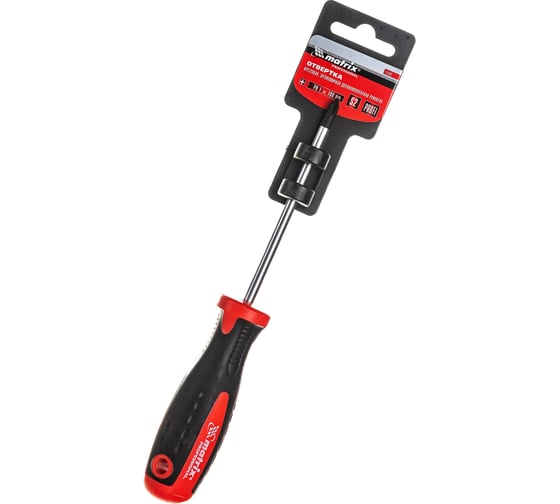 Отвертка Ph1х100мм S2 MATRIX Profi двухкомп. рукоятка// 11842 1