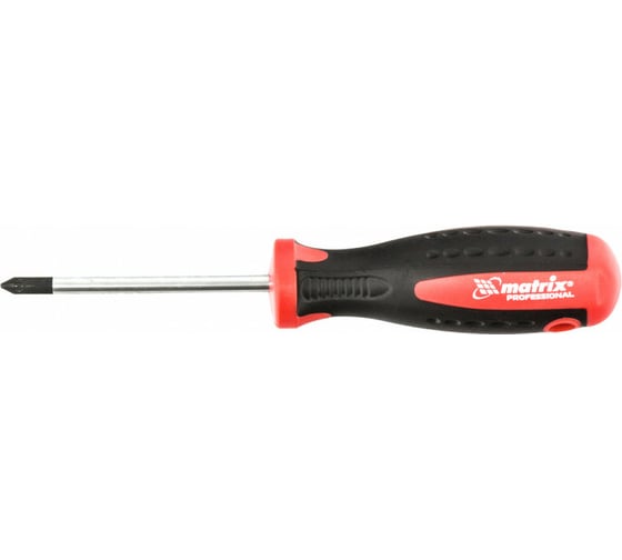 Отвертка Profi Pz1x75мм S2 MATRIX двухкомп. рукоятка// 11868 1