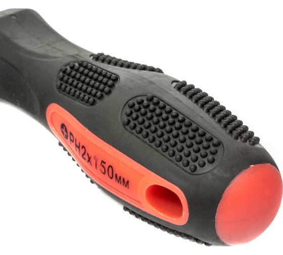 Отвертка Ph2х150 мм MATRIX Anti-Slip CrV, двухкомп. рукоятка// 12250