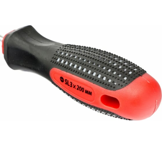 Отвертка SL3,0х200 мм MATRIX Fusion Anti slip 11410