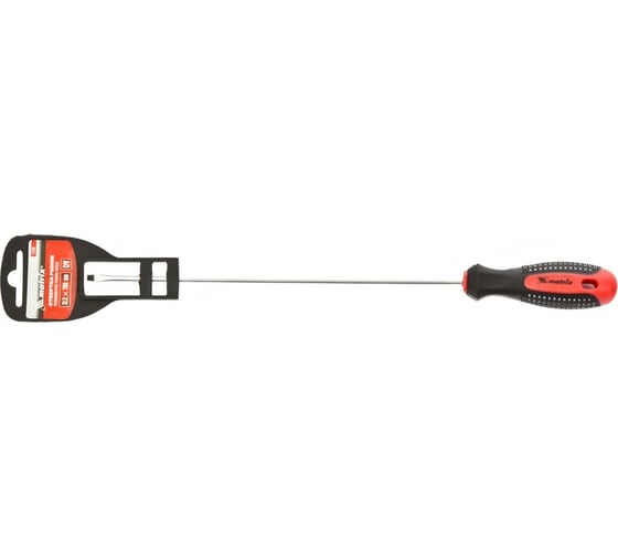 Отвертка SL3,0х200 мм MATRIX Fusion Anti slip 11410