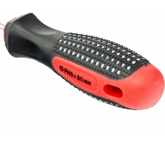 Отвертка Ph0х80 мм MATRIX Fusion anti slip 11432