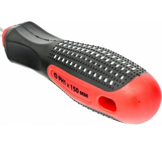 Отвертка MATRIX Fusion, Ph1x150 мм, CrV, 3-х компонентная рукоятка "anti slip"// 11439