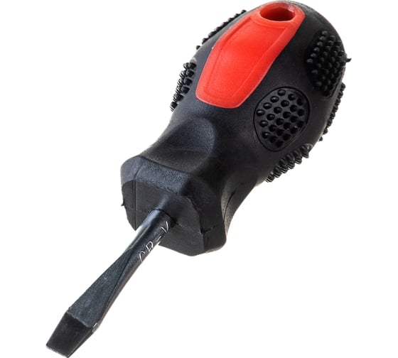 Отвертка MATRIX Anti-Slip, SL5,0x38 мм, CrV, двухкомп. рукоятка// 12202