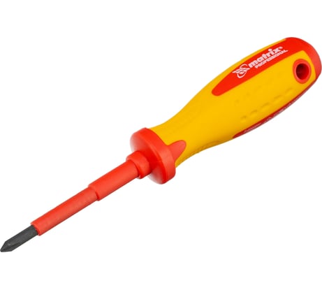 Отвертка Insulated Ph1x75 мм CrMo, до 1000 В, двухкомп. рукоятка MATRIX PROFESSIONAL 12926