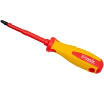 Диэлектрическая отвертка Insulated Ph2x100 мм MATRIX CrMo, до 1000 В PROFESSIONAL 12928