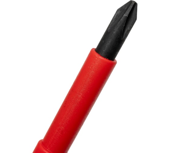 Диэлектрическая отвертка Insulated Ph2x100 мм MATRIX CrMo, до 1000 В PROFESSIONAL 12928