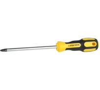 Отвертка, двухкомп рукоятка, намагниченная, Cr-Mo, PH3x150мм Stayer PROFI PROTech 25132-3-15_z02