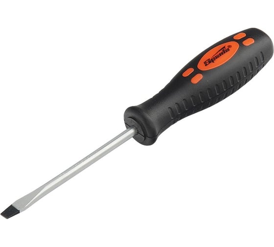 Отвертка SPARTA Expert SL5.0x200 мм, CrV, двухкомпонентная рукоятка 11610 1