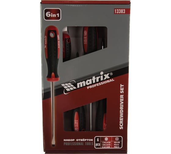 Набор отверток MATRIX PROFESSIONAL 13303