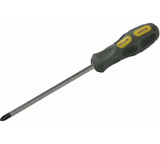 Ударная отвертка MAX-GRIP Go-Through PH №1x75 мм STAYER 25824-1-075 G 1
