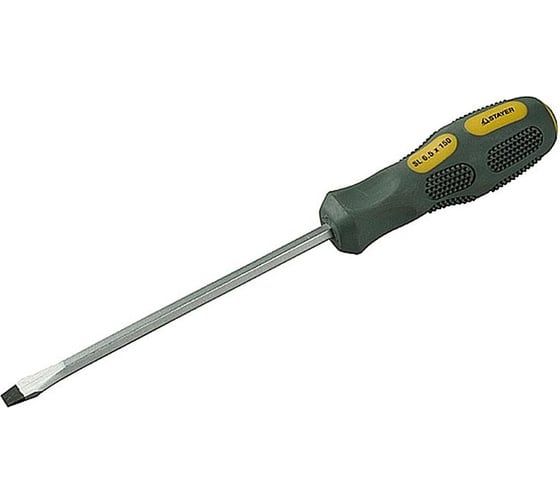 Ударная отвертка MAX-GRIP Go-Through SL 5,5x75 мм STAYER 25823-05-075 G 1
