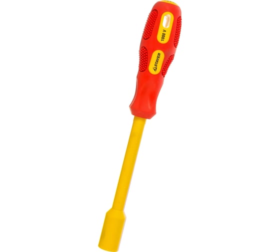 Диэлектрическая отвертка HEX 11x125 мм MAX-GRIP Insulated STAYER 25829-11-125 G