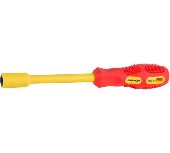 Диэлектрическая отвертка HEX 12x125 мм MAX-GRIP Insulated STAYER 25829-12-125 G