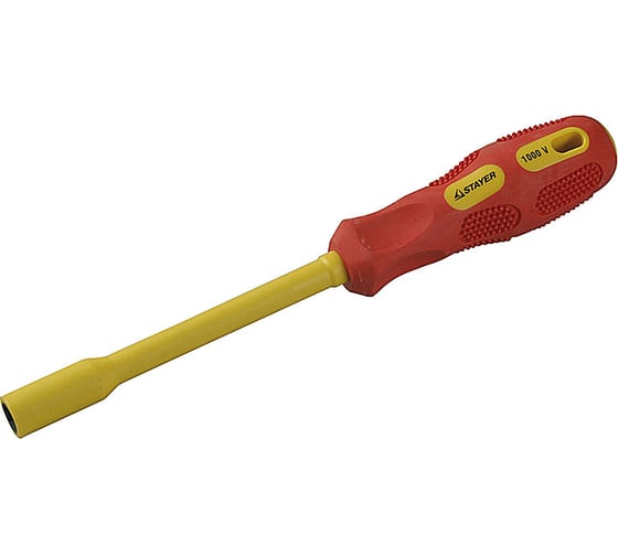 Диэлектрическая отвертка HEX 6x125 мм MAX-GRIP Insulated STAYER 25829-06-125 G 1
