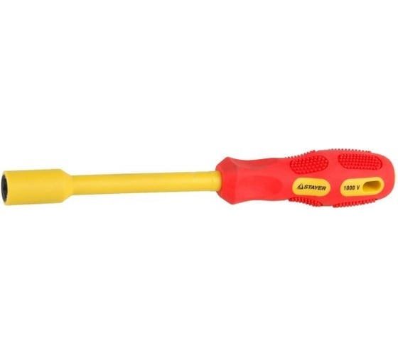 Диэлектрическая отвертка HEX 9x125 мм MAX-GRIP Insulated STAYER 25829-09-125 G