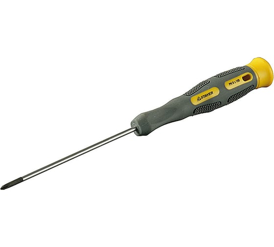 Отвертка для точных работ PH №0x100 мм MAX-GRIP Precision STAYER 25826-0-100 G 1