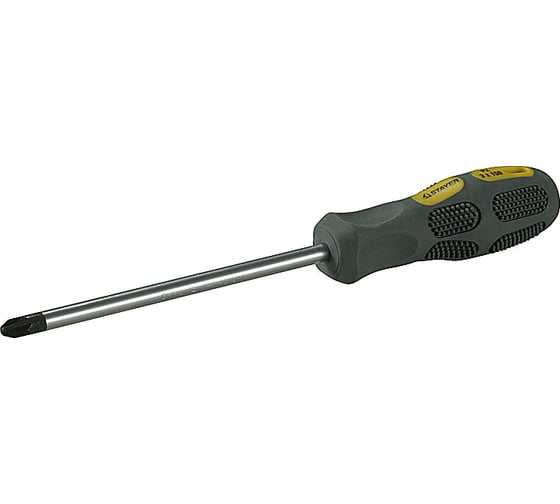 Отвертка PZ №3x200 мм MAX-GRIP Regular STAYER 25822-3-200 GF