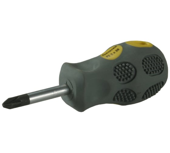 Отвертка PZ №2х38 мм MAX-GRIP Regular STAYER 25822-38-2 G 1