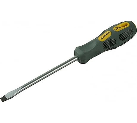 Отвертка SL 6,5х100 мм MAX-GRIP Regular STAYER2580-06-100 G