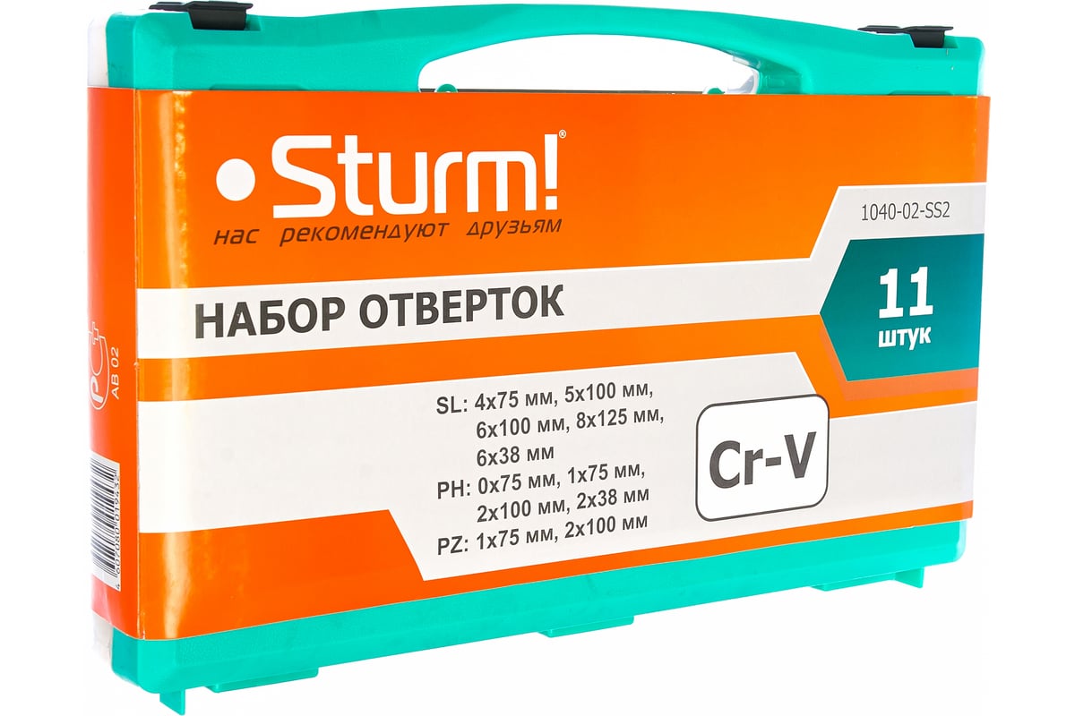  отверток 11 предметов Sturm 1040-02-SS2 - выгодная цена, отзывы .