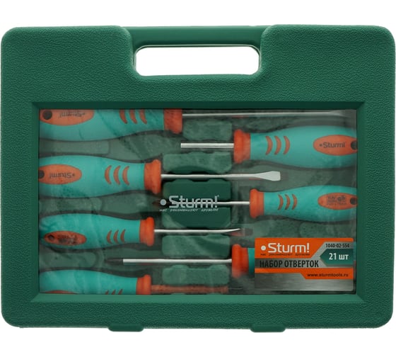 Набор отверток 21 предмет Sturm 1040-02-SS4