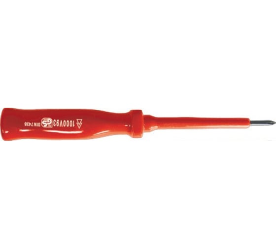 Крестовая изолированная отвертка РН 1х100 мм FIT IT 55807