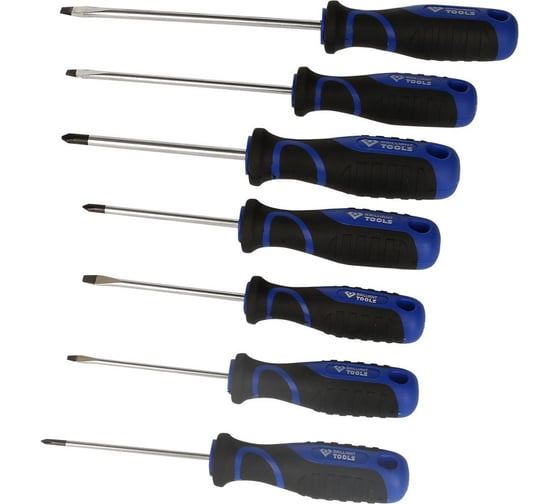 Набор отверток Brilliant Tools SL, РН, 7 шт. BT033007 1