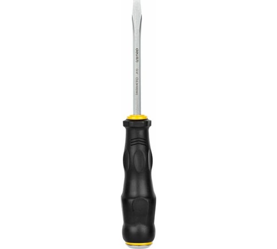 Ударная шлицевая отвертка DELI dl6270041 со сквозным хвостовиком, SL6x100 мм 104559