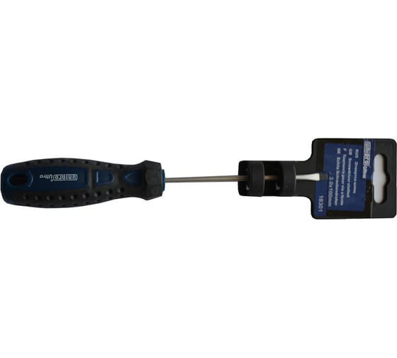 Отвертка шлиц 3х100 мм Unipro 18301 1