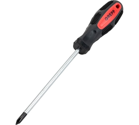 Крестовая отвертка Ladina GREPP PH0*100мм, CrV, 2х-компонентная рукоятка 202-015