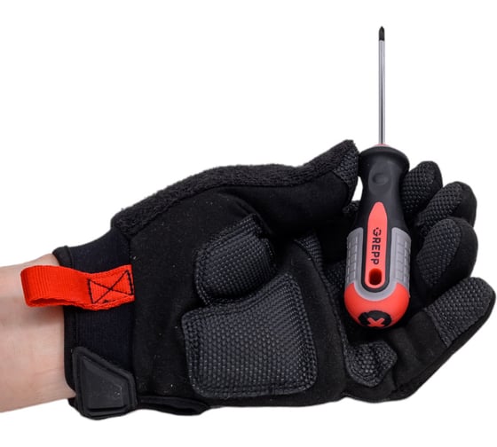 Крестовая отвертка GREPP PH0*75мм, CrV, 3х-компонентная рукоятка 201-013