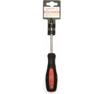 Крестовая отвертка GREPP PH1*100мм, CrV, 2х-компонентная рукоятка 202-017