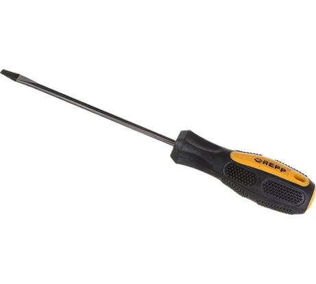 Шлицевая отвертка GREPP SL4*100мм, CrV, 2х-компонентная рукоятка 202-004