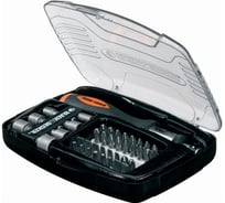 Набор отверточных насадок с отверткой 40 шт Black+Decker A 7062