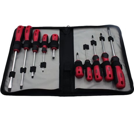 Набор отверток REDMARK 10 шт. в сумке RM80801