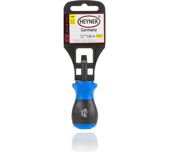 Отвертка с прямым шлицом Heyner PRO 1,2x6,5x30 мм 352600