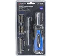 Комбинированная отвертка Forsage в комплекте с битами F-32818MR 51516