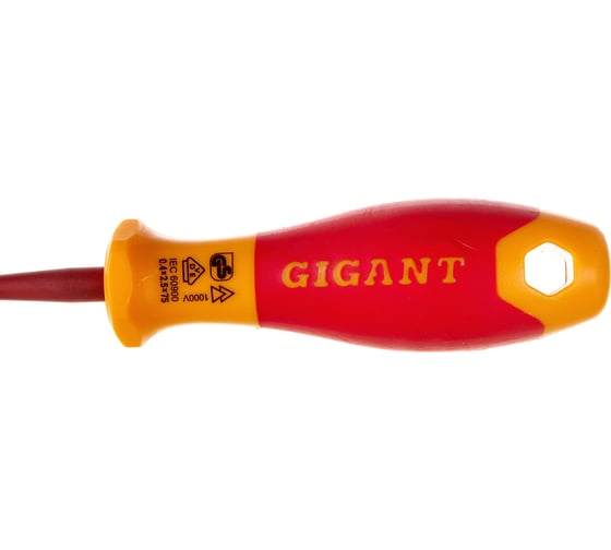 Диэлектрическая отвертка Gigant SL 2.5x75 мм GDS SL 2575