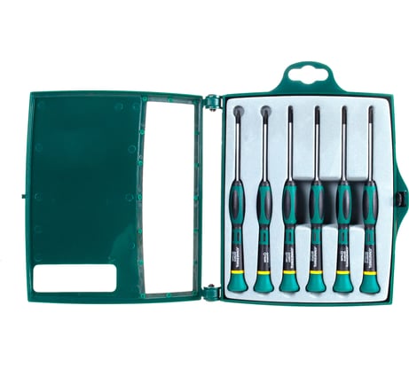 Набор отверток для точной механики TORX Т5-Т10 6 предметов Jonnesway D3765T06S